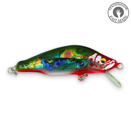 Leurre pêche truite Supremo Mofe 50 SS l Sico-lure