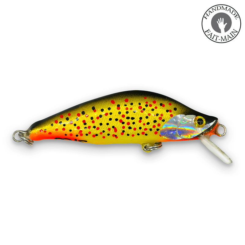 handmade lure for trout