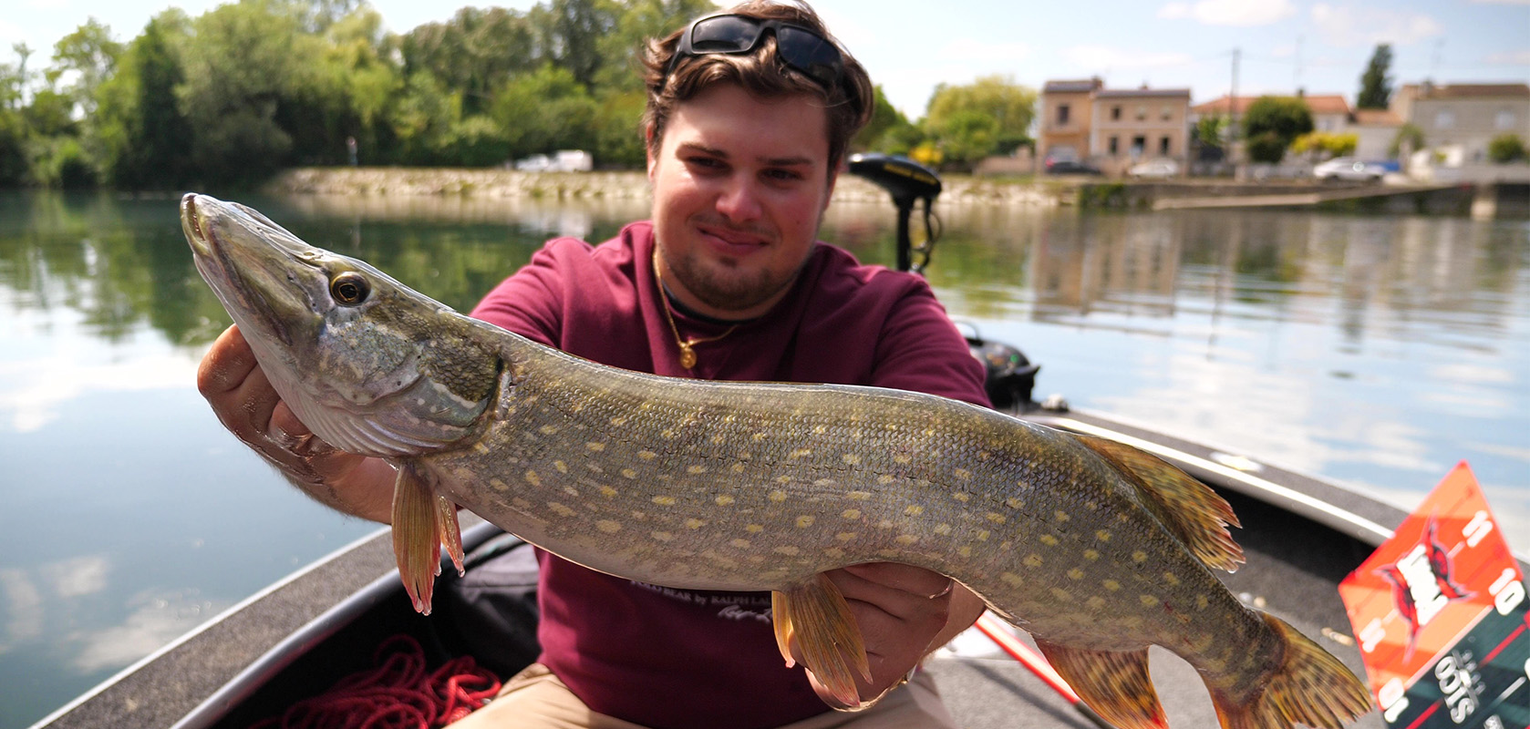 brochet au leurre