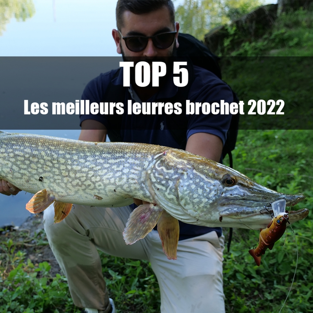 Notre TOP 5 des meilleurs leurres brochet !